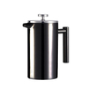 Wholesale Vacuum Double Wall Manual Stainless Steel Filter Mesh Coffee Maker French Press Coffee Pot