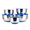 2022 latest designer salad bowls 201 stainless steel durable mixing bowl salad bowl with grater