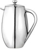 Satin 34oz Coffee Press Double Wall Stainless Steel Dishwasher Safe French Press