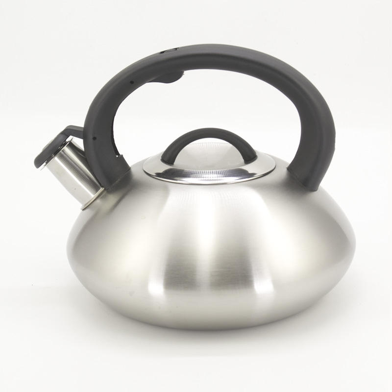 New design stainless steel water tea whistling kettle