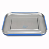 Custom Logo Dishwasher Safe BPA free Kids Stainless Steel Leak Resistant Lunch Box with Latches