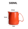 Milk Pitcher Barista 600ml Stainless Steel Milk Jug Frothing Cup Metal Coffee Espresso Steaming Milk Pitcher