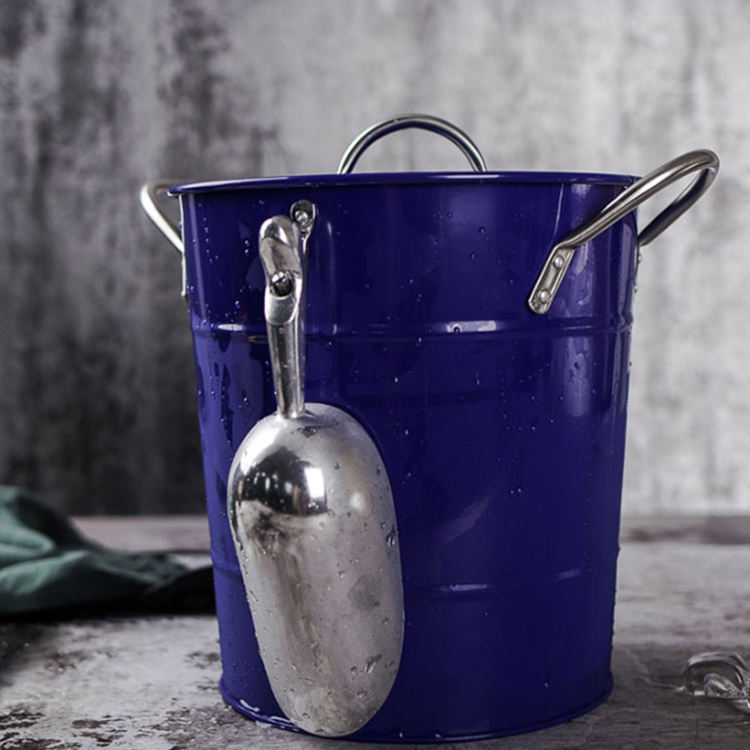 Bar Supply party Ice beer bucket Double Wall Stainless Steel Insulated Ice Bucket for Home Bar