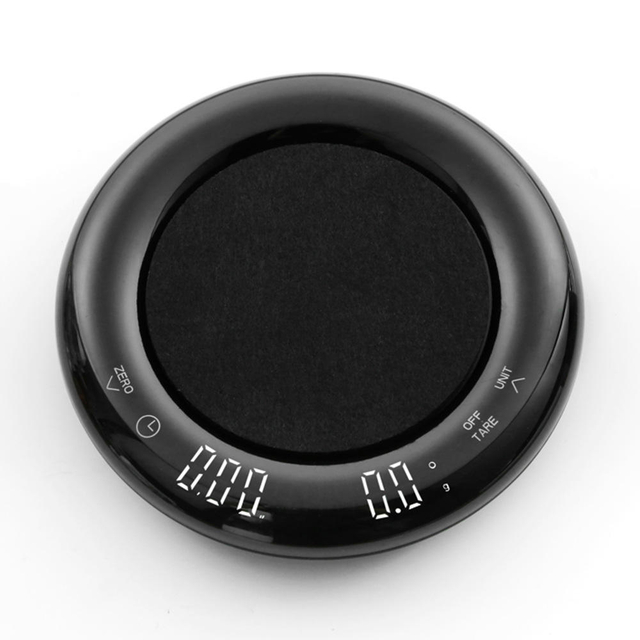 2Kg 0.1g Private Label Acrylic Platform Touch Screen Timer Kitchen Electronic digital Pour Over coffee scale