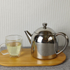 1200ml Stainless Steel Teapot Removable Filter Screen Coffee Pot Restaurant Hotel Teapot