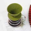 Reusable Foldable Cone Filter Holder Cold Brew Drip Collapsible Pour Over Silicone Coffee Dripper