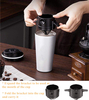 Innovative Coffee Filter 304 Stainless Steel Pour Over Coffee Dripper