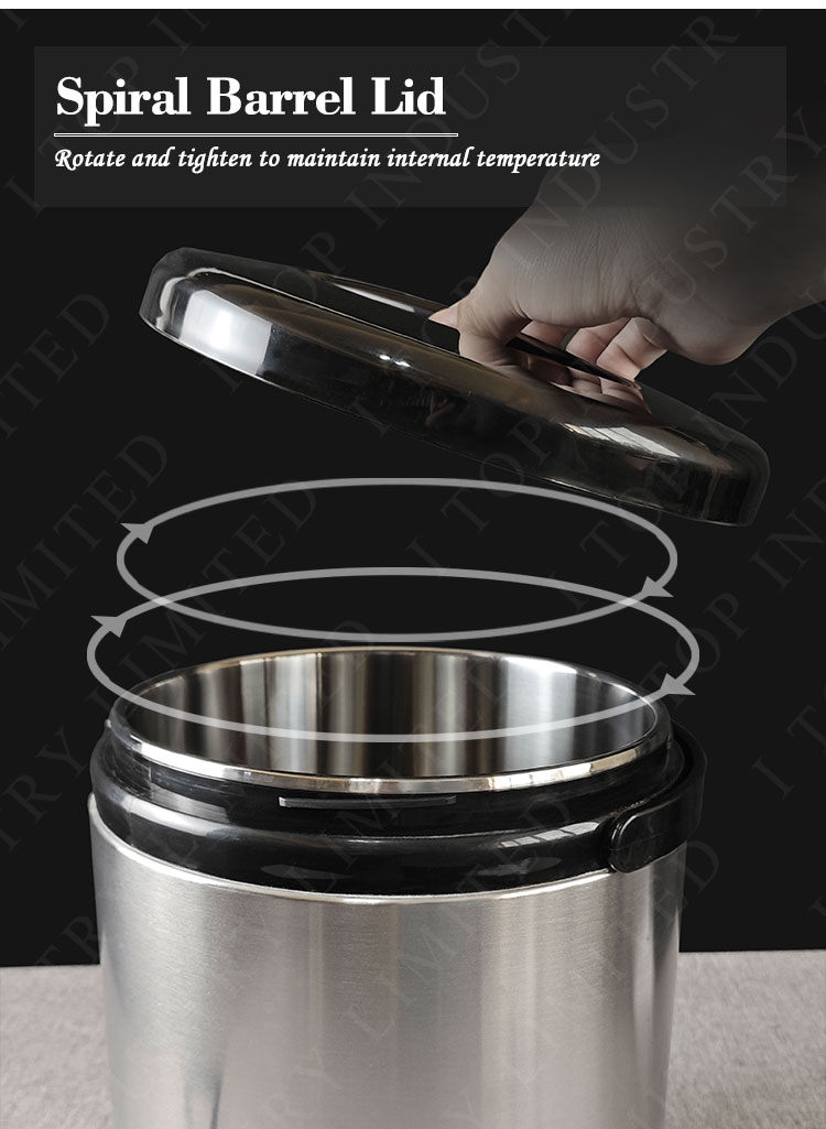 Coffee Milk Tea Ice Bucket Barrel
