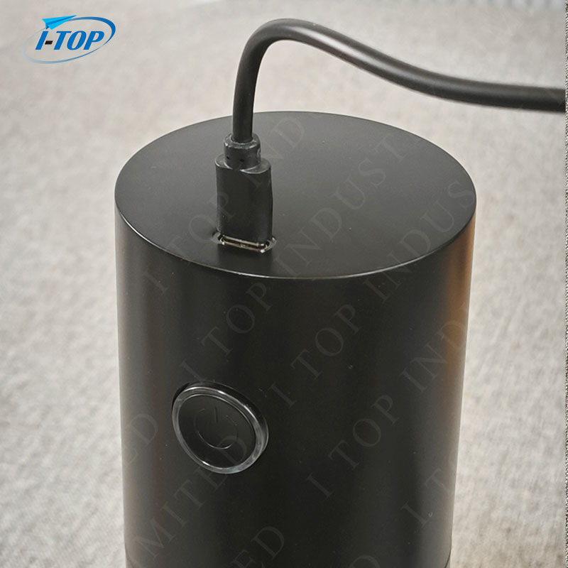External Adjustment Electric Conical Burr Coffee Grinder V60 USB Charging Coffee Grinder