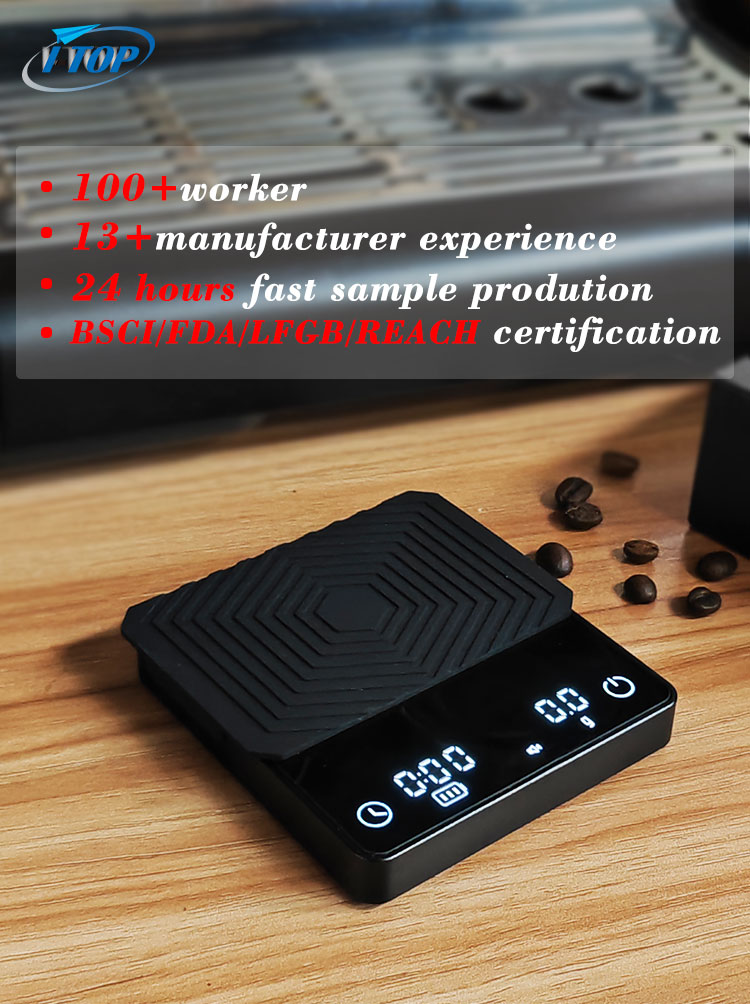 Coffee Metal Electronic Scale