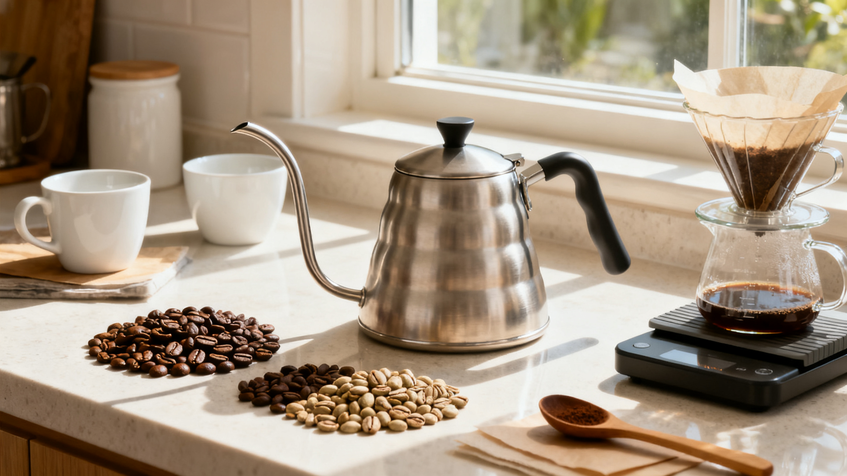 Why Use A Gooseneck Kettle for Pour over Coffee？