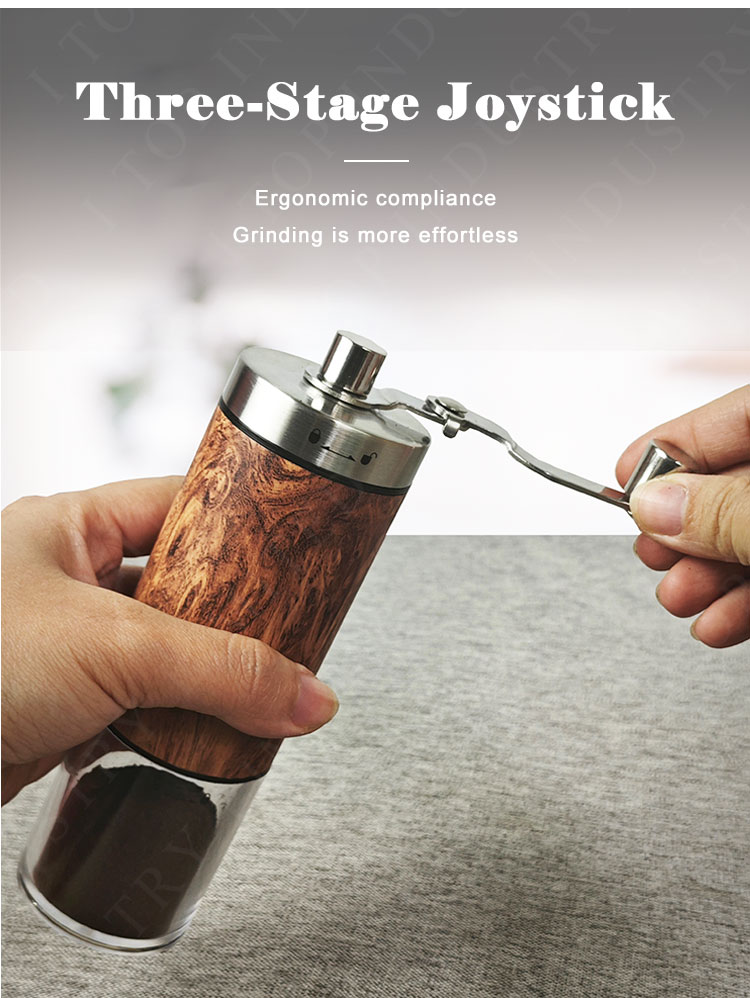 Steel Manual Coffee Bean Grinder