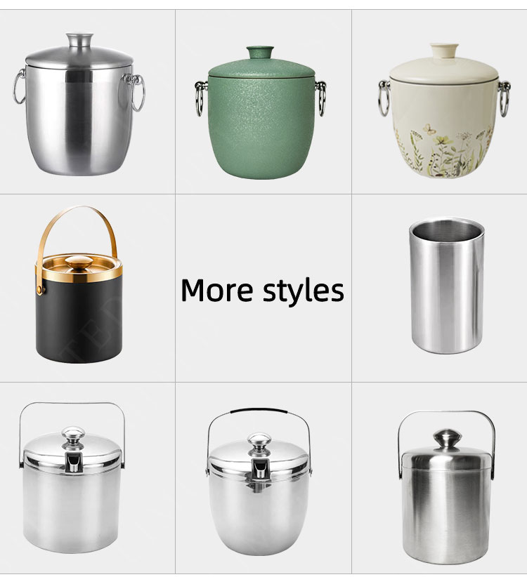 Stainless Steel Ice Bucket