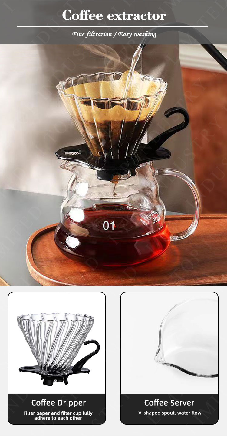 Pour Over Coffee bag Set