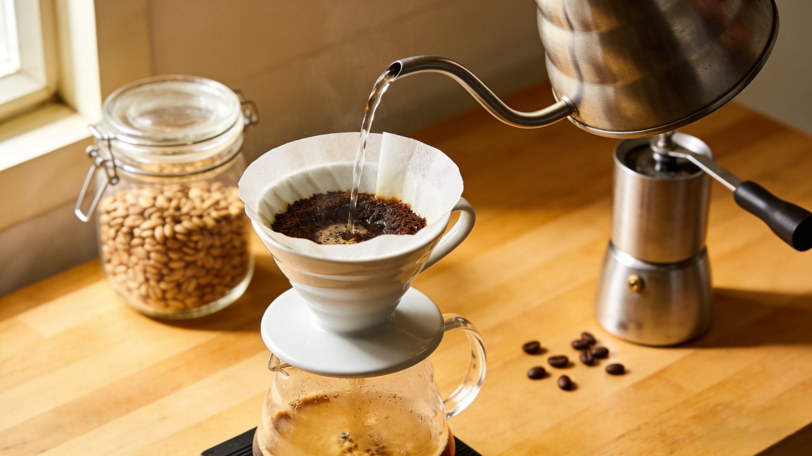 How To Make Pour over Coffee？