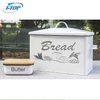 Best-selling stainless steel bread box Metal bread bin food container for kitchen
