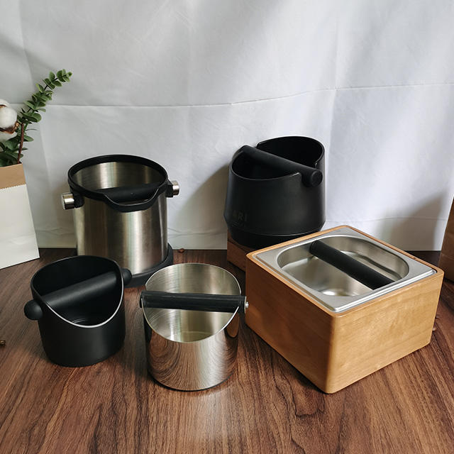 Wholesale Coffee Knock Box Coffee Grind Knock Box And Shock-Absorbent Kitchen Accessories Coffee Knock Box