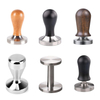 Classic Wood 49 51 53 57 58mm Base Espresso Coffee Tamper for Coffee Powder Press