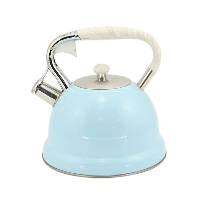 IT-CP1043 Hot Water Color Painting whistling kettle tea kettle With Tray Whistle