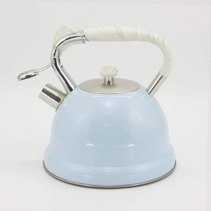 IT-CP1043 Hot Water Color Painting whistling kettle tea kettle With Tray Whistle