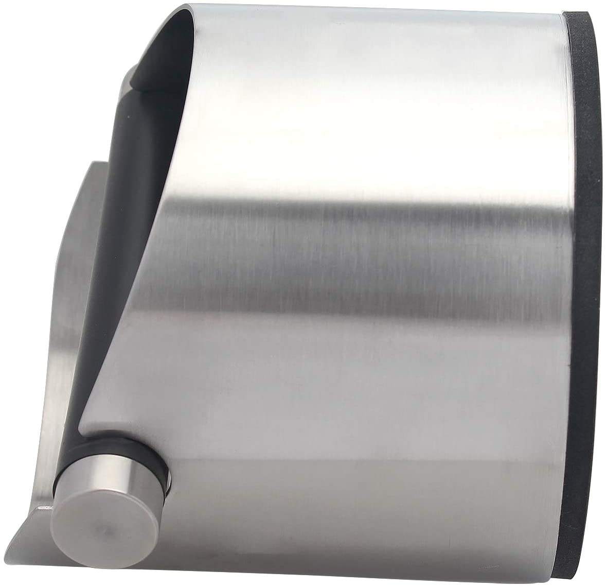 Coffee Knock Box, Black Espresso Knock Box with Removable Knock Bar And Non-Slip Base Dishwasher Safe, Stainless Steel