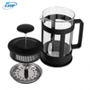 I-TOP GFP09 Wholesale prensa francesa Stainless Steel Plunger Glass Tea Pot French Press Coffee Maker