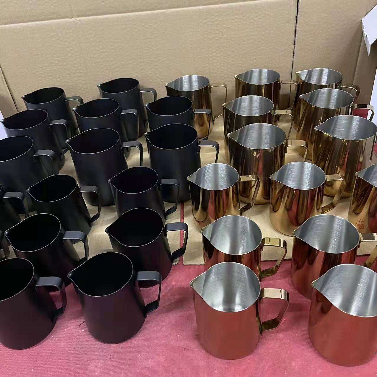 milk frothing pitcher sizes