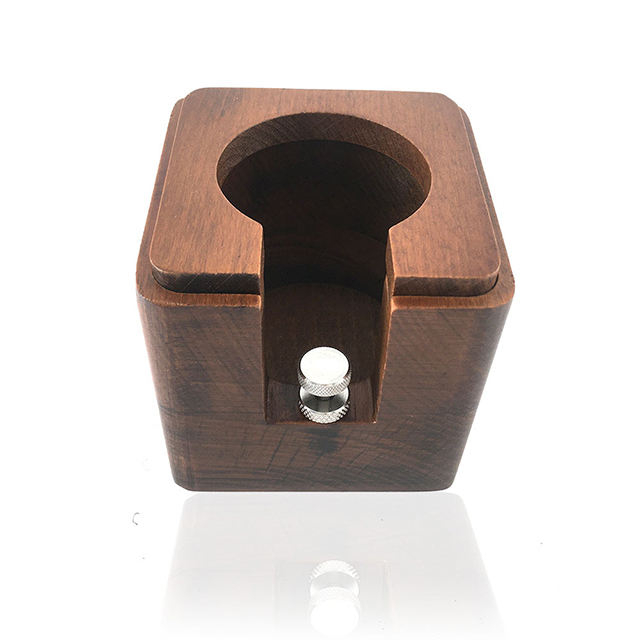 Coffee Wooden Tamper Stand Stand Coffee Measure Tamper Spoon Measure Tamper Black Express Stand Coffee Spoon