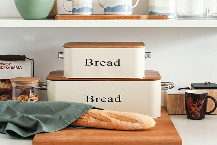 ceramic bread boxes