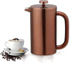 High quality double wall stainless steel French coffee machine home coffee machine