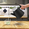 Stainless Steel Teapot with Warmer Double walled 1.2L Keeps tea hot for a long time with tea infuser Teapot