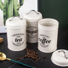 Custom airtight canister storage jar for tea coffee bean CanisterSet