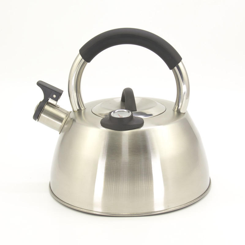 New design stainless steel water tea whistling kettle