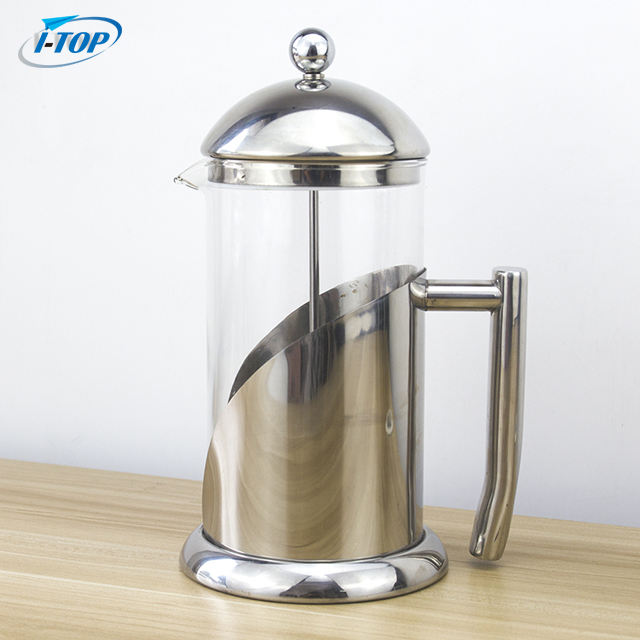 I-TOP GFP07 Factory Promotion Stainless Steel French Press Coffee Press For Household