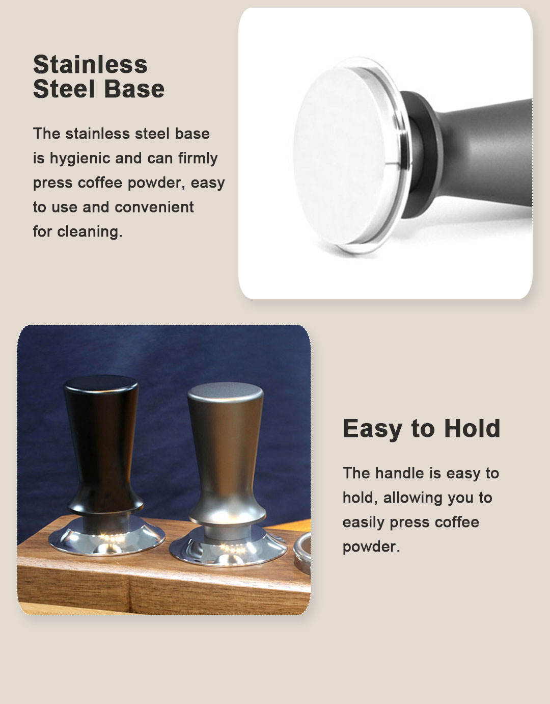 espresso tamper holder