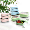 Wholesale Adults & Kids Leakproof Lunch Bento Box food storage container 304 Stainless Steel Lunch Box with Lid