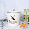 Amazon Hot Sale Double Wall party drink cooler Stainless Steel Insulated champagne Ice Bucket With Handle