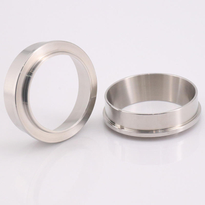 58mm Espresso Dosing Funnel, Stainless Steel Dosing Ring Compatible for 58MM Espresso Machine Portafilter/Bottom