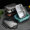 Hot sale Dishwasher Safe Eco-Friendly Lunch Boxs Stainless Steel Food Snack Container bento Lunch Boxs with 5 compartments