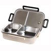 Hot sale Dishwasher Safe Eco-Friendly Lunch Boxs Stainless Steel Food Snack Container bento Lunch Boxs with 5 compartments