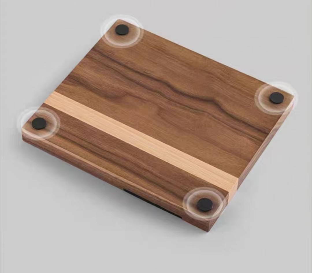 Espresso Tamper Base Accessories Organizer Box Compatible with All Size Espresso Brand Accessories Walnut Tamping Station