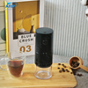 External Adjustment Electric Conical Burr Coffee Grinder V60 USB Charging Coffee Grinder