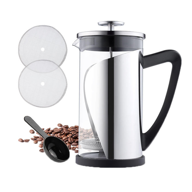 Factory direct sale high-quality heat-resistant thickened borosilicate glass glass coffee pot