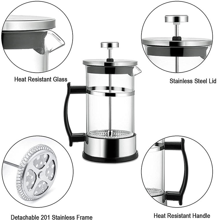 french press stainless steel