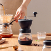 Mini Tapered Hand Crank Handle Portable Ceramic Burr Manual Coffee Bean Grinder