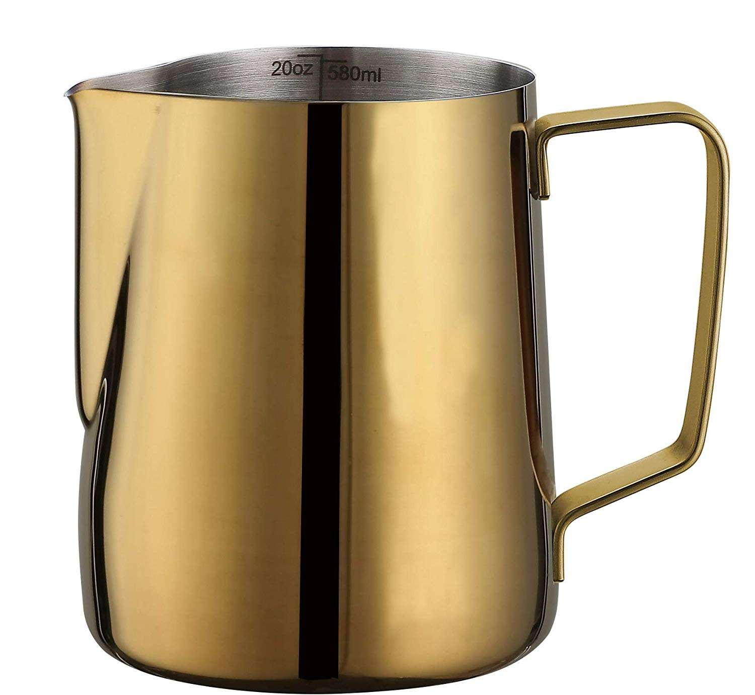 Milk Frothing Pitcher Steaming Pitchers Stainless Steel Milk Coffee Cappuccino Latte Art Barista Steam Pitchers Milk Jug
