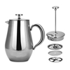 French Press Coffee Maker 304 Grade Stainless Steel Coffee Press