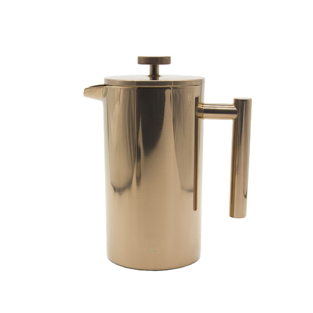Factory direct sale of high-quality 800ml simple and unique stainless steel coffee press