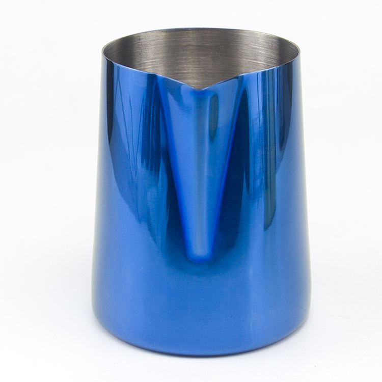 Factory Custom Barista 350ml 600ml 900ml Stainless Steel Milk Jug Frothing Cup Metal Coffee Espresso Steaming Milk Pitcher