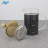 I-TOP GFP15 High Quality Commercial Drip Stainless Espresso Press Coffee Maker Heat Resistant French Press 350 ml Glass